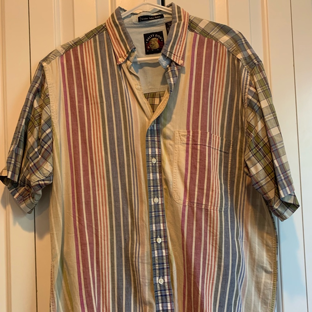 Short sleeve button up by Salty Dogs